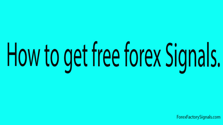 How to get Free Forex Signals-Forex Signal App